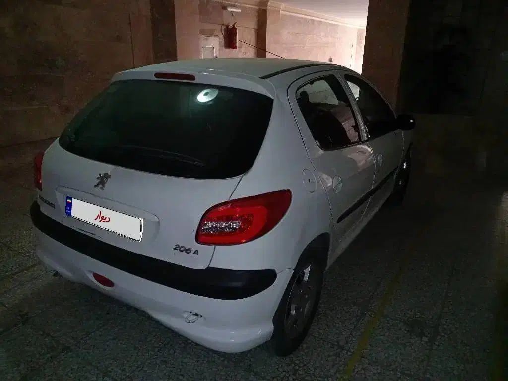 پژو 206 تیپ 6 - 1390