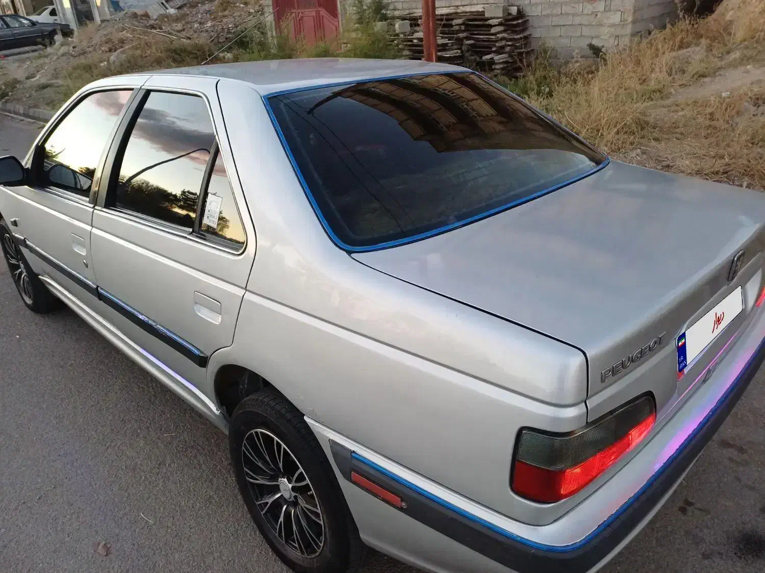 پژو پارس دوگانه سوز - 1384