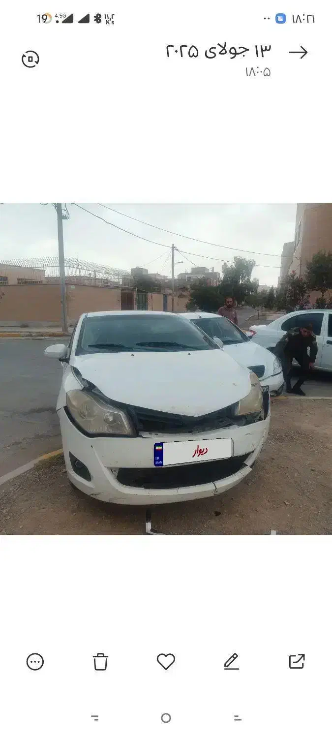 ام وی ام 315 هاچ بک ساده دنده ای - 1391