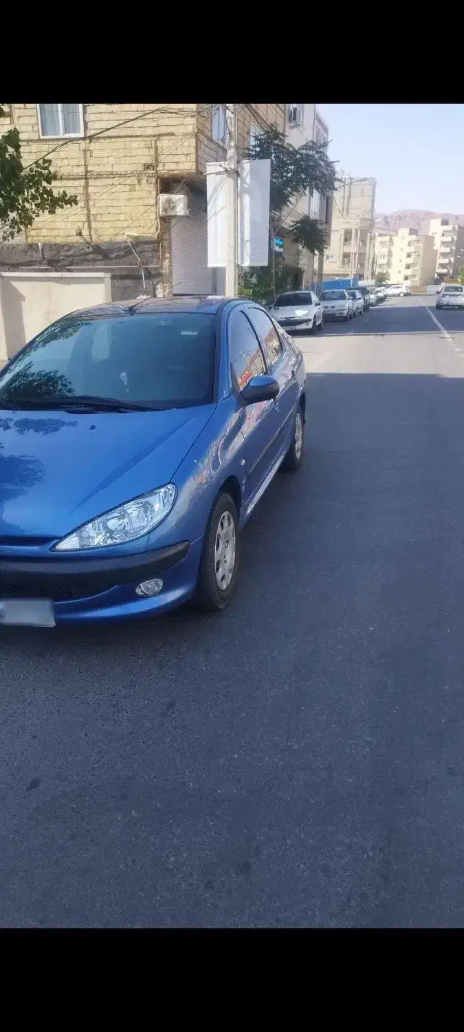 پژو ۲۰۶ صندوق دار v8 - 1395