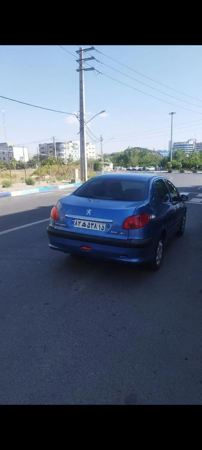 پژو ۲۰۶ صندوق دار v8 - 1395