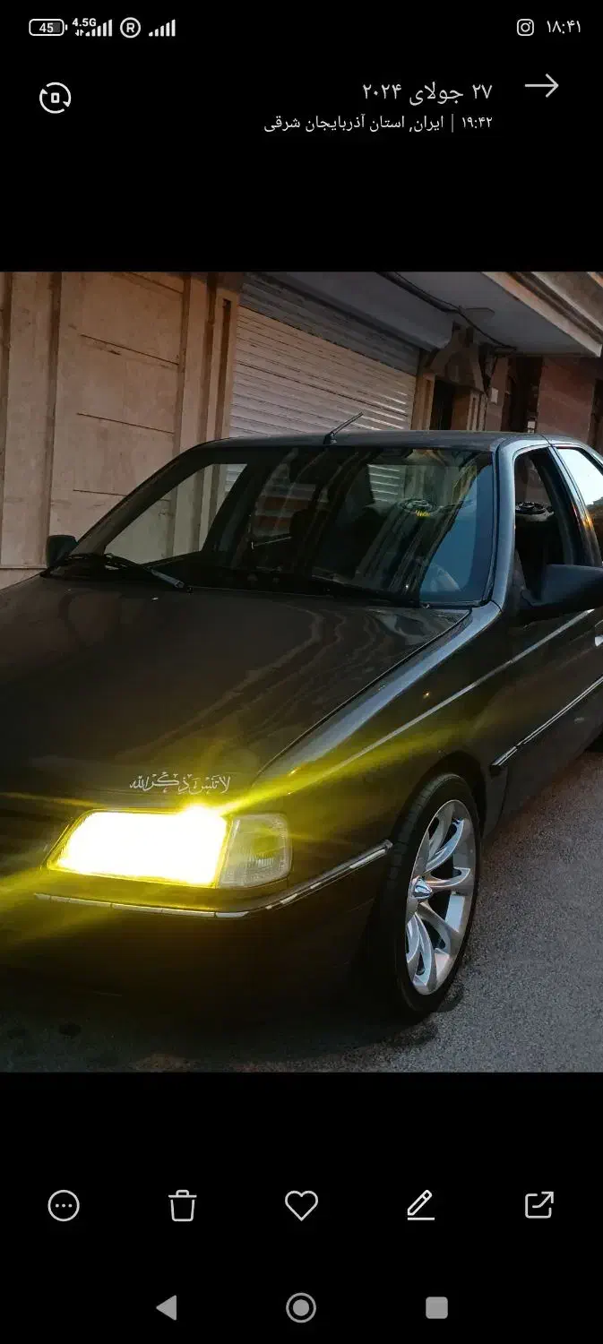 پژو 405 GLI - 1384