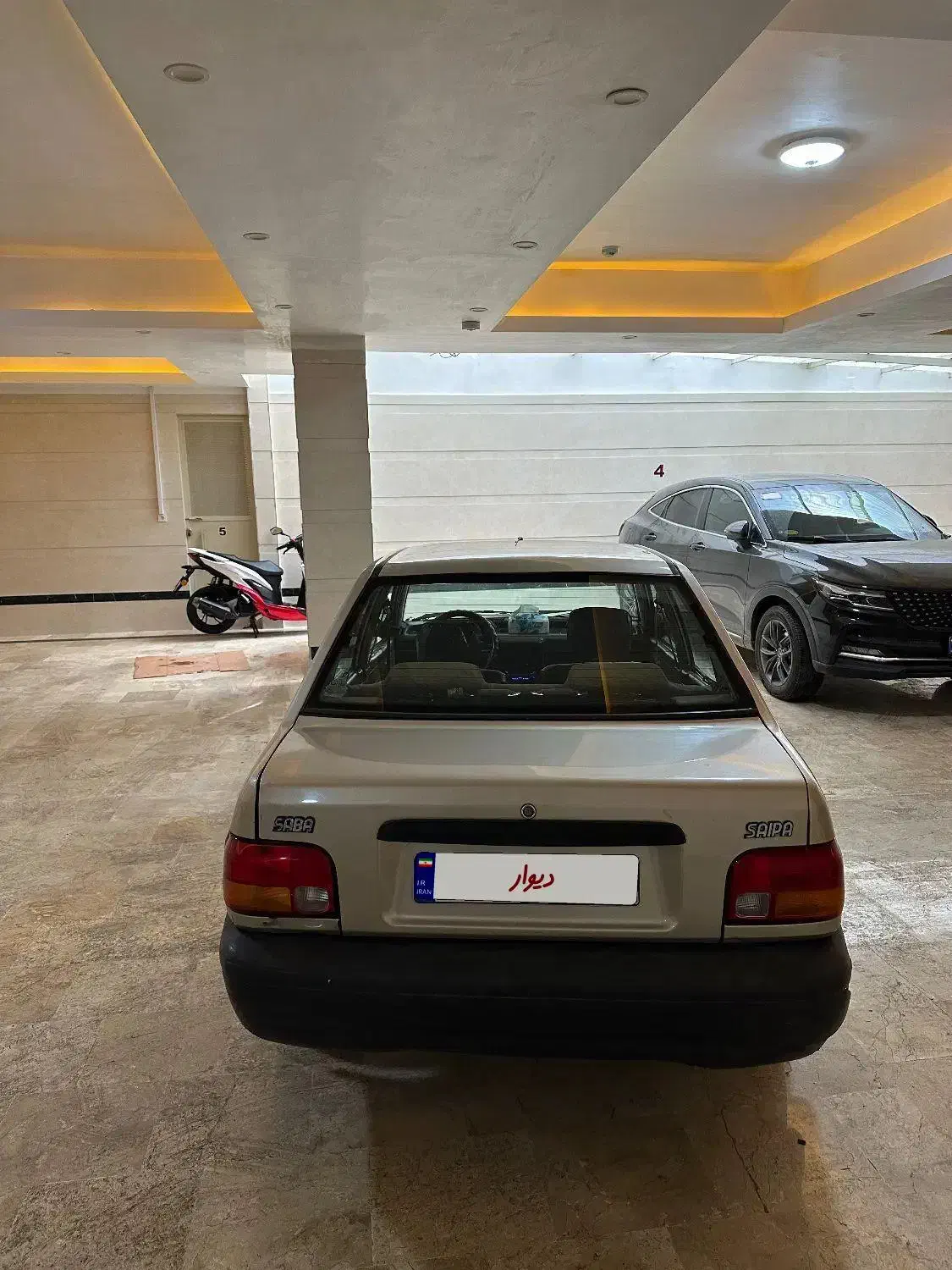 پراید صبا بنزینی - 1387