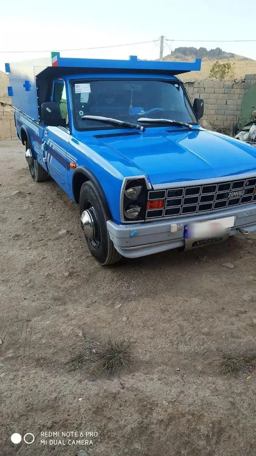 زامیاد وانت نیسانZ24 دوگانه سوز آپشنال - 1402