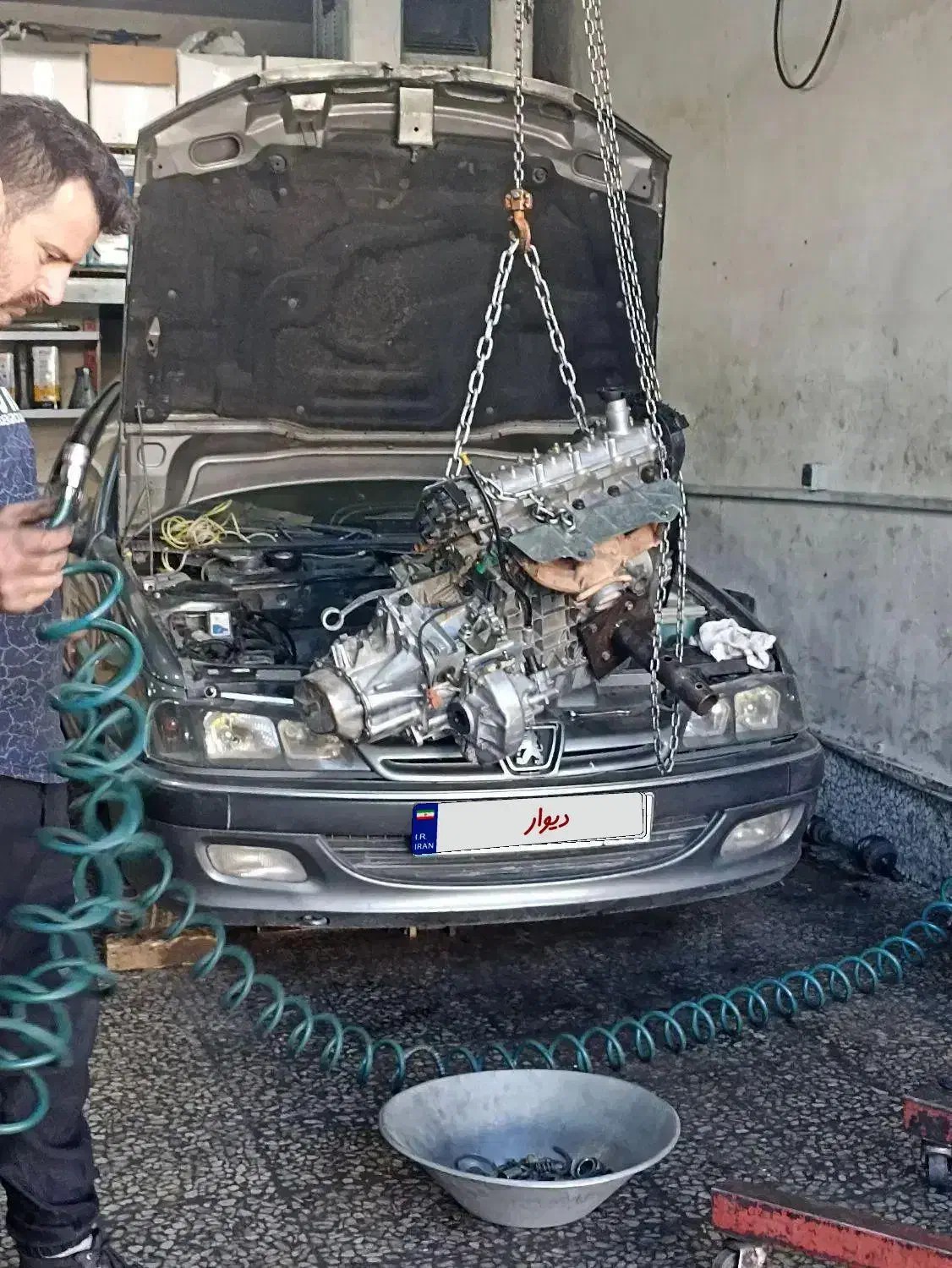 پژو پارس دوگانه سوز - 1384