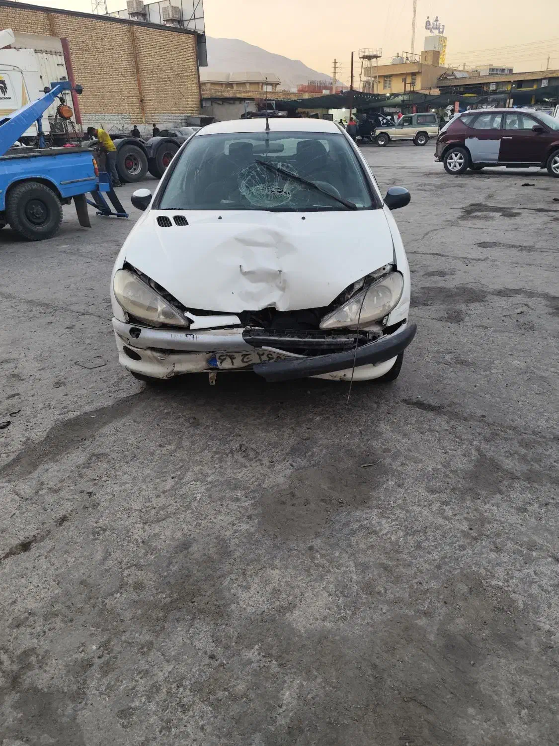 پژو ۲۰۶ صندوق دار v8 - 1389