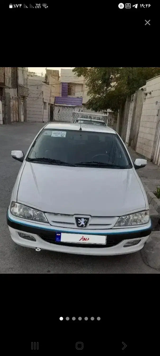 پژو پارس XU7ساده - 1386