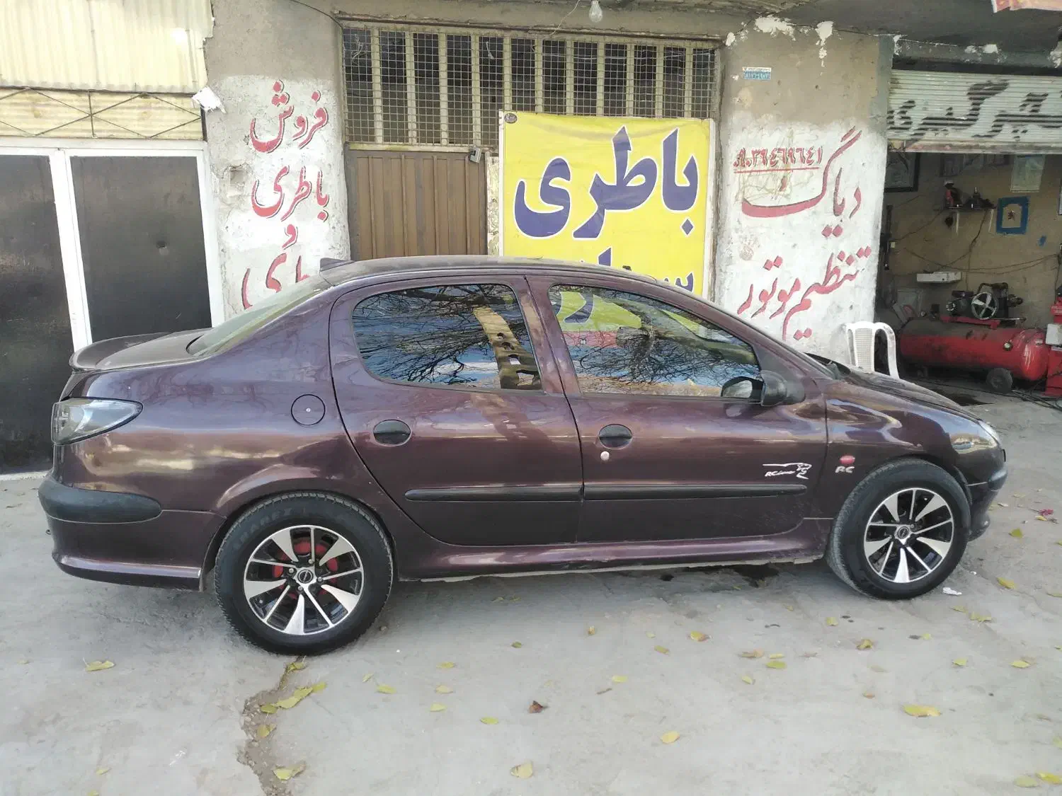 پژو ۲۰۶ صندوق دار v20 - 1390