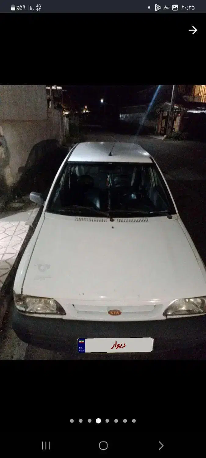 پراید صبا بنزینی - 1381