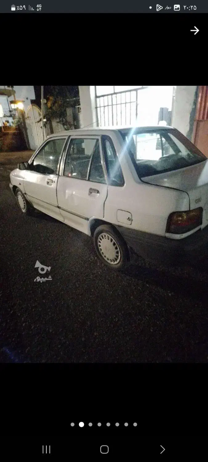 پراید صبا بنزینی - 1381