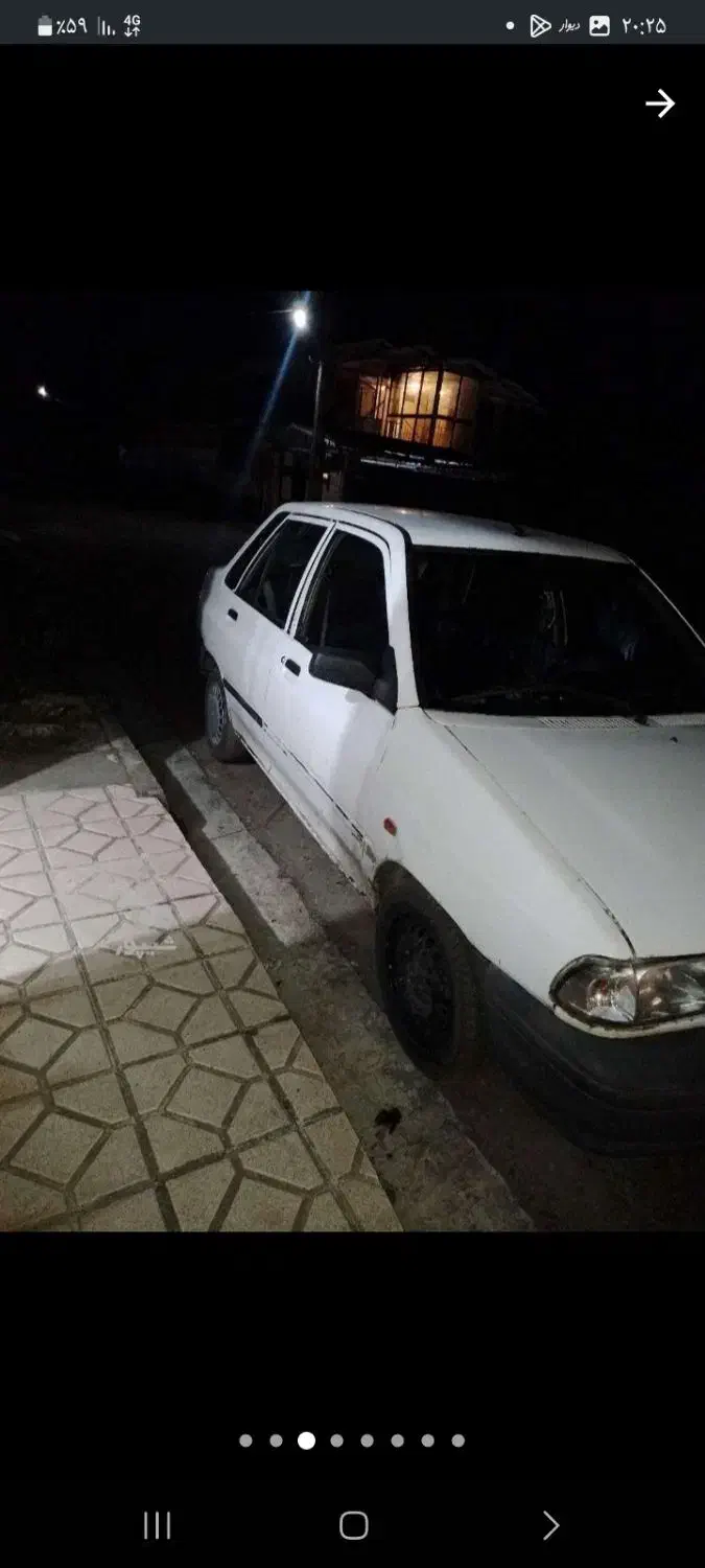 پراید صبا بنزینی - 1381