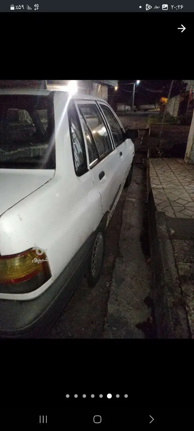 پراید صبا بنزینی - 1381