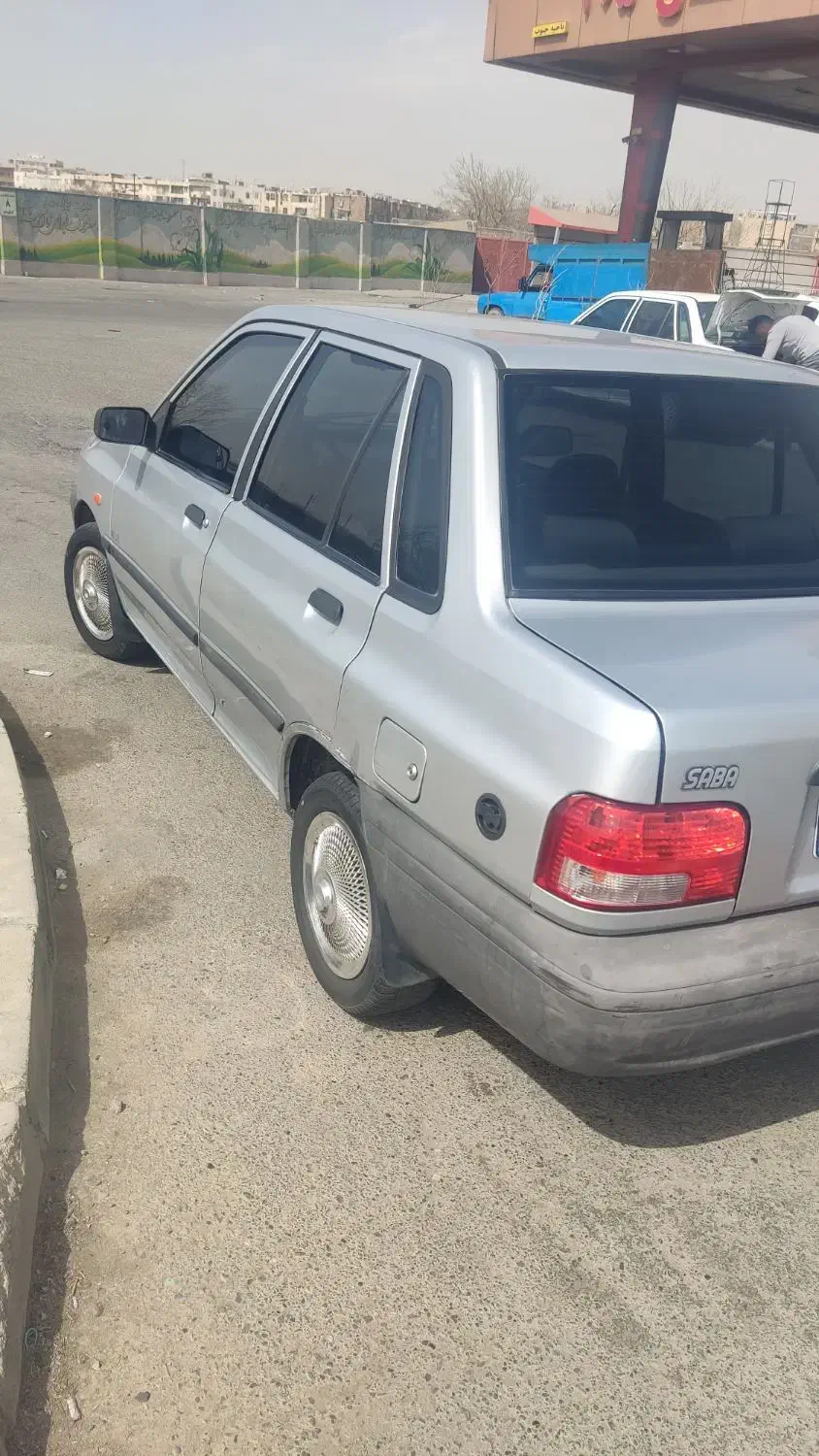 پراید صبا دوگانه‌سوز - 1386