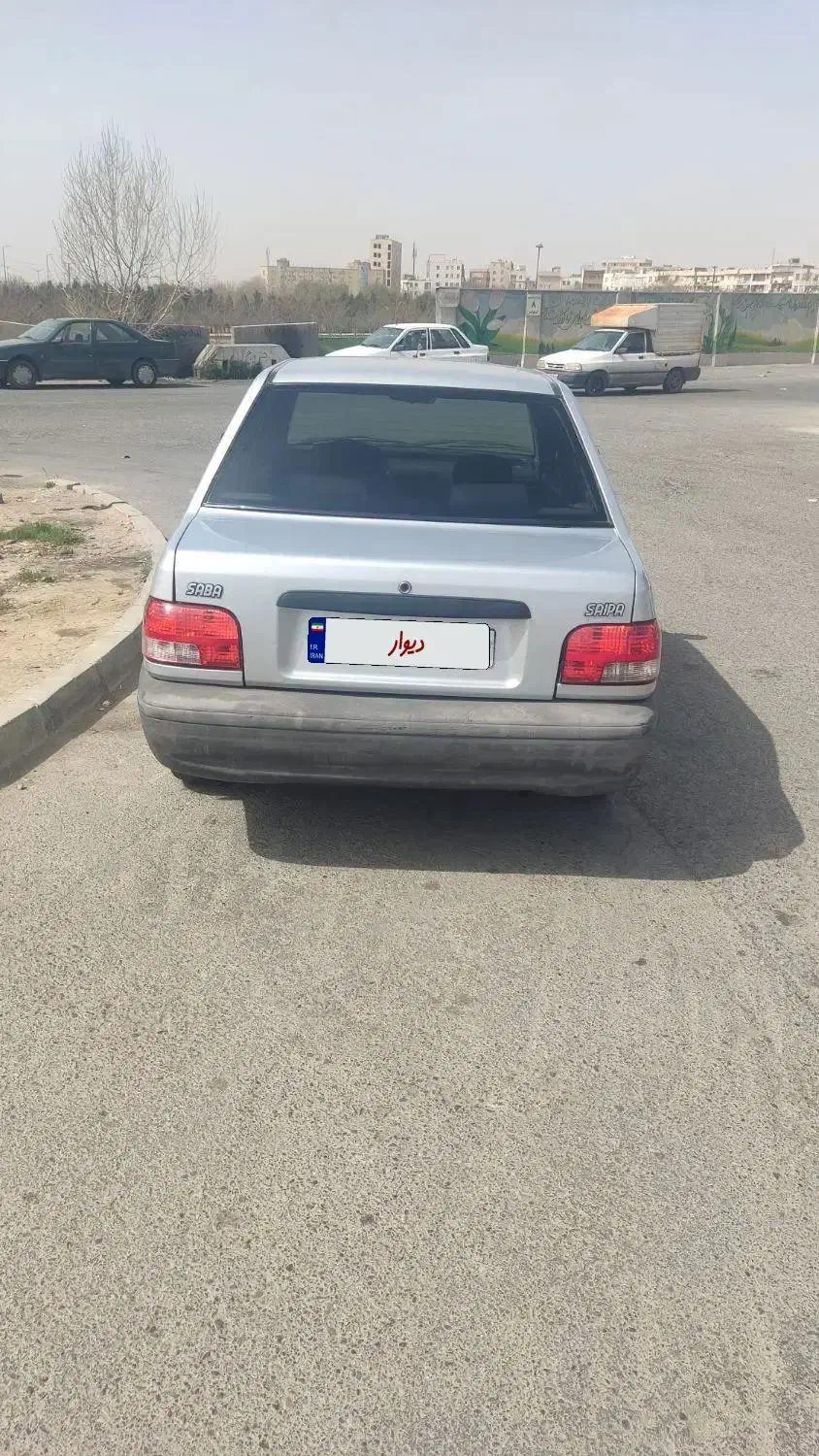 پراید صبا دوگانه‌سوز - 1386