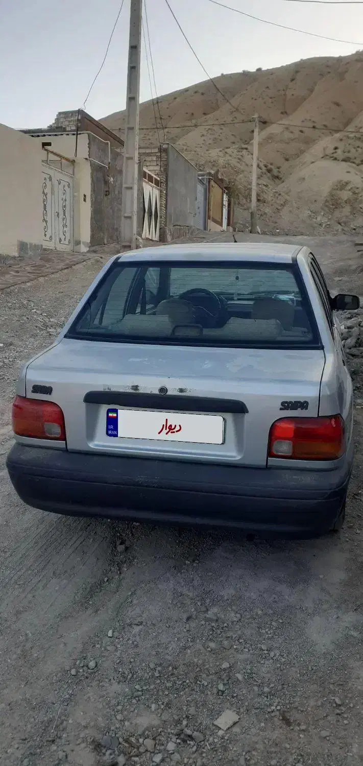 پراید صبا دوگانه‌سوز - 1386