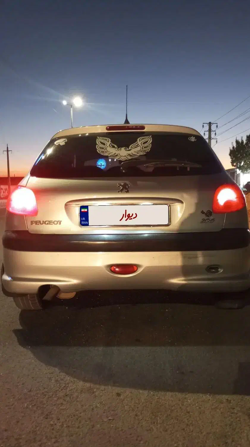 پژو 206 تیپ 2 - 1384