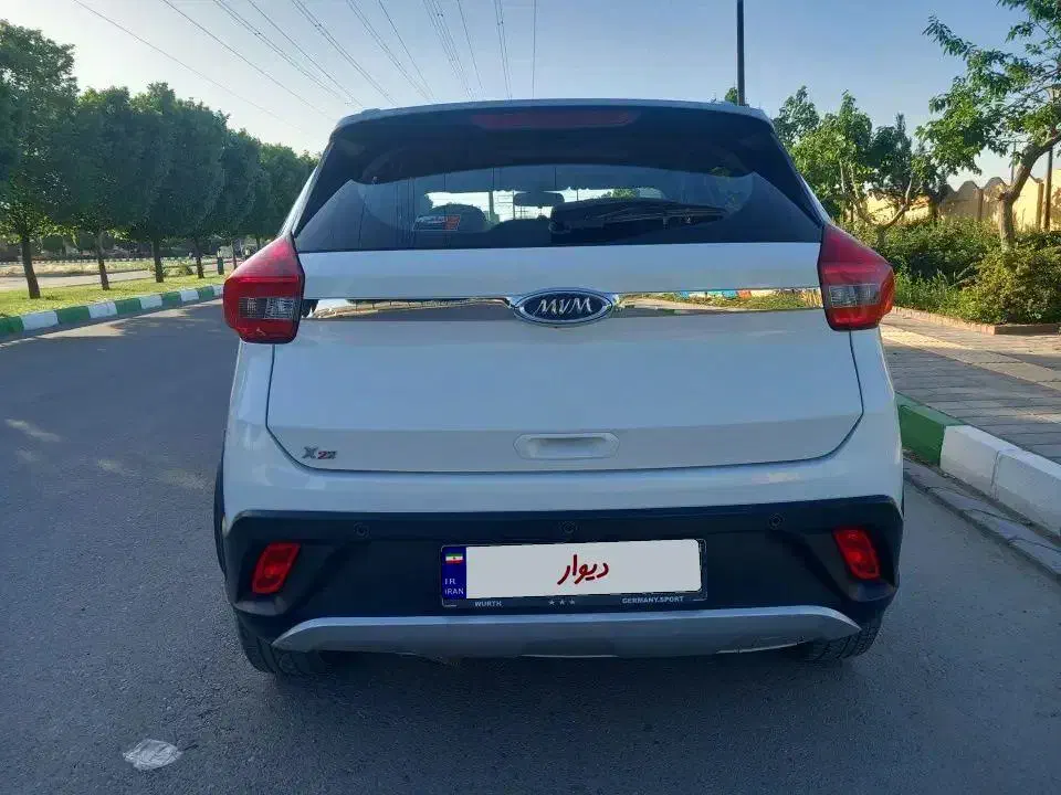 ام وی ام X22 دنده ای اسپرت اکسلنت - 1397