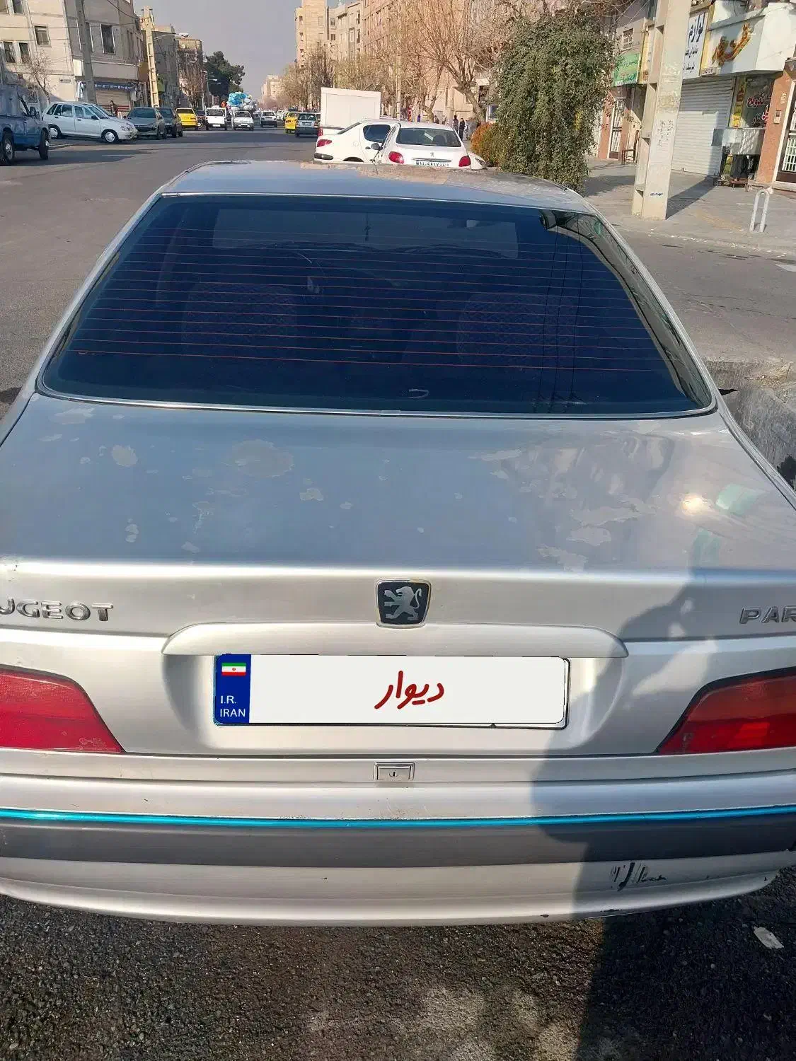 پژو پارس دوگانه سوز - 1387