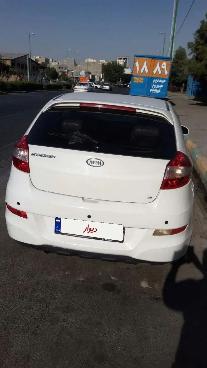 ام وی ام 315 هاچ بک ساده دنده ای - 1392