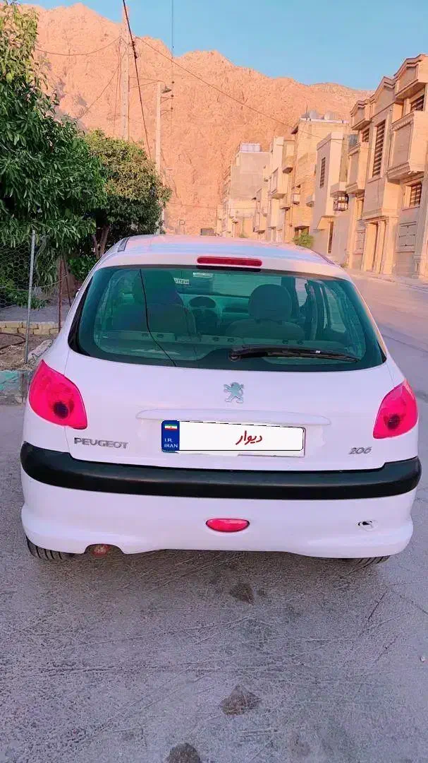 پژو 206 تیپ 3 - 1398