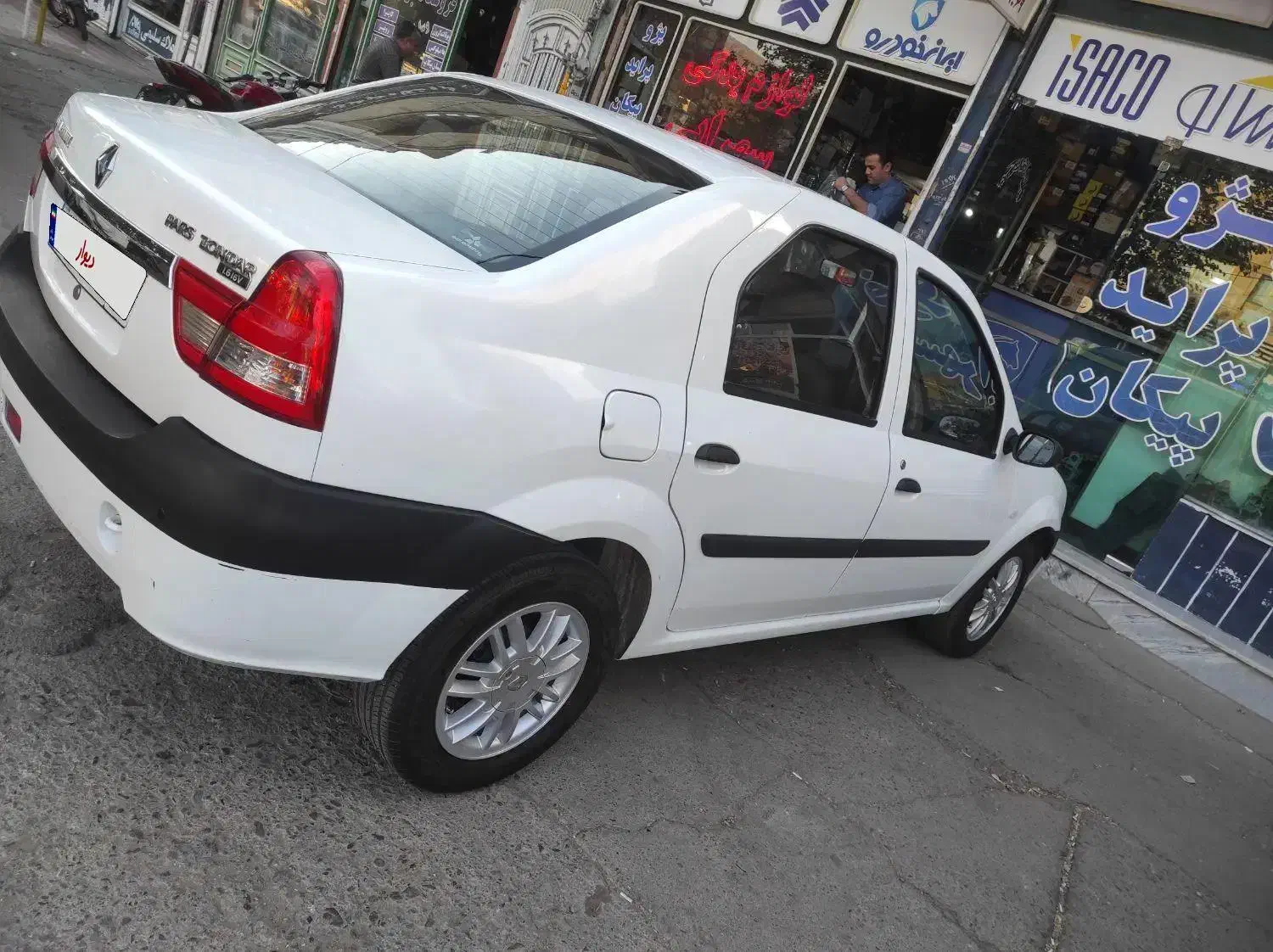 رنو پارس تندر گیربکس JHQ + مولتی مدیا - 1391