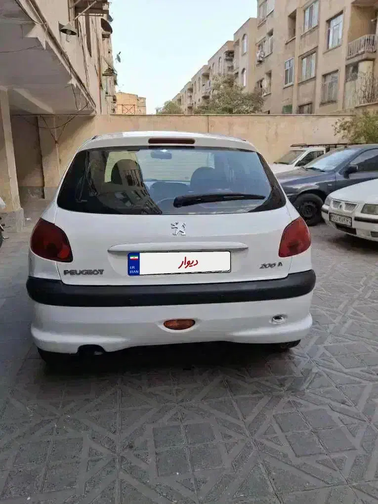 پژو 206 تیپ 6 - 1390