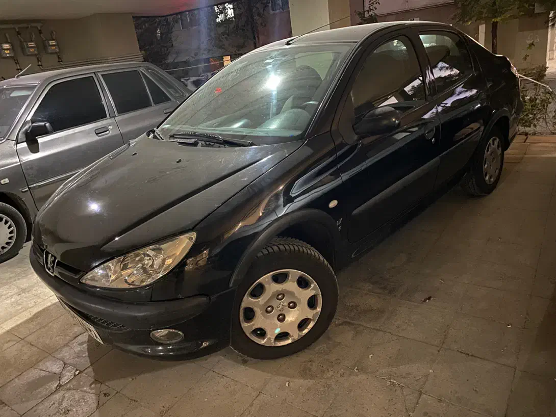 پژو ۲۰۶ صندوق دار v8 - 1391