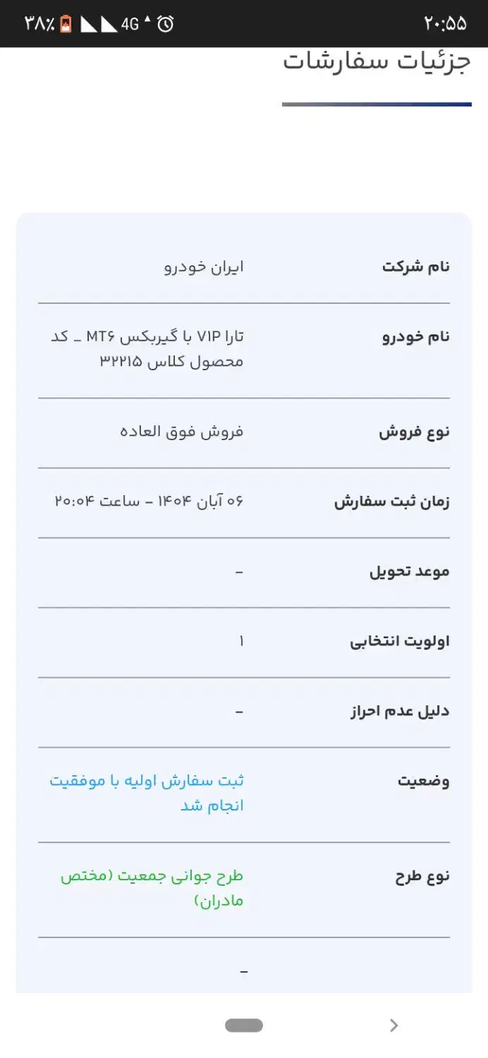 خودرو تارا، دنده‌ای آگهی ann_20994554
