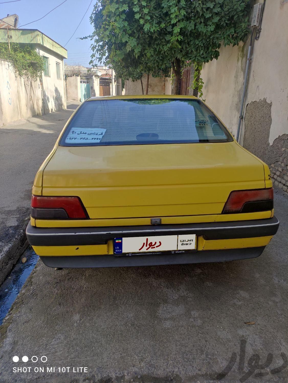 پژو 405 GLi - دوگانه سوز CNG - 1390