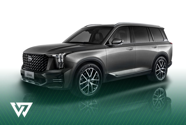 خودرو جی ای سی، GS8 آگهی 